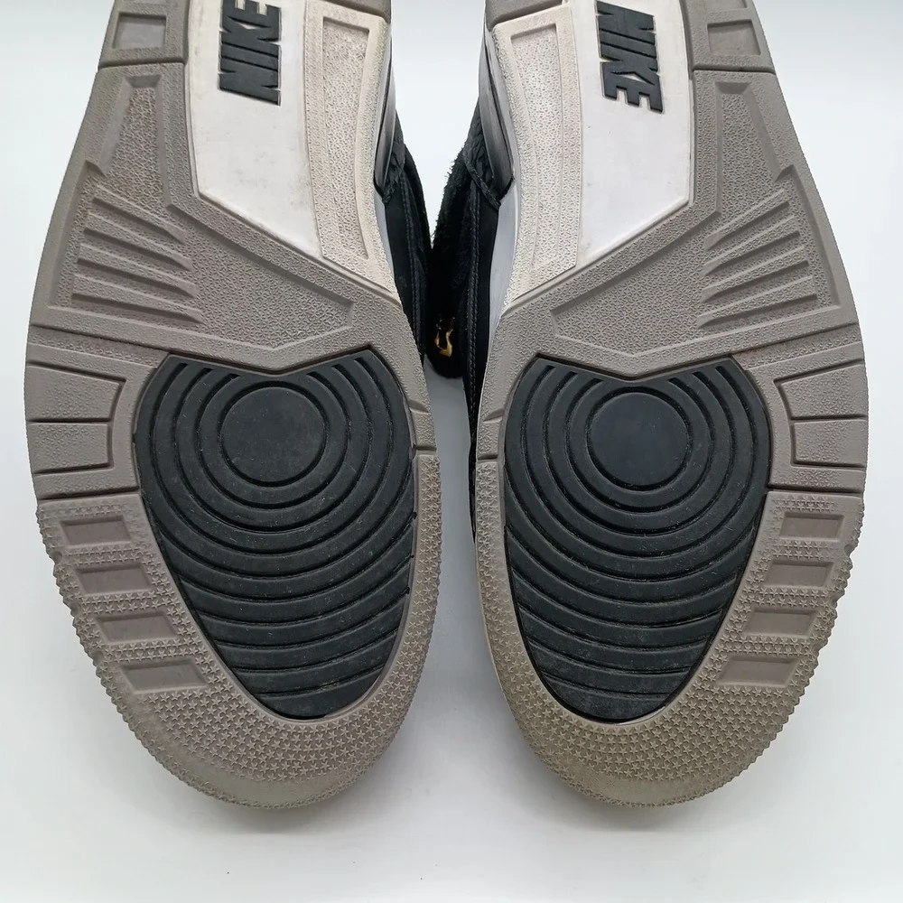 Air Jordan 3 Retro Tinker Black Cement Mens 12 Black‎ Gray Gold Sneakers